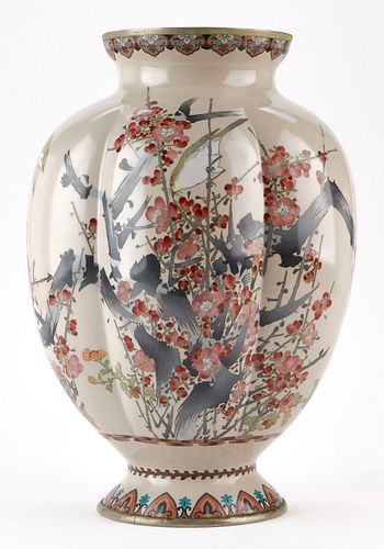 JAPANESE LANTERN FORM CLOISONNE