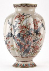 JAPANESE LANTERN FORM CLOISONN
