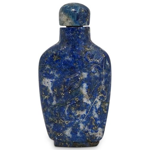 JAPANESE LAPIS LAZULI CARVED