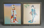 JAPANESE MAIDENS IN KIMONOS, W