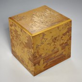 JAPANESE MAKI-E LACQUER THREE-