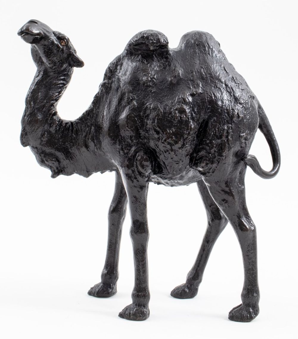 JAPANESE MEIJI BRONZE CAMEL