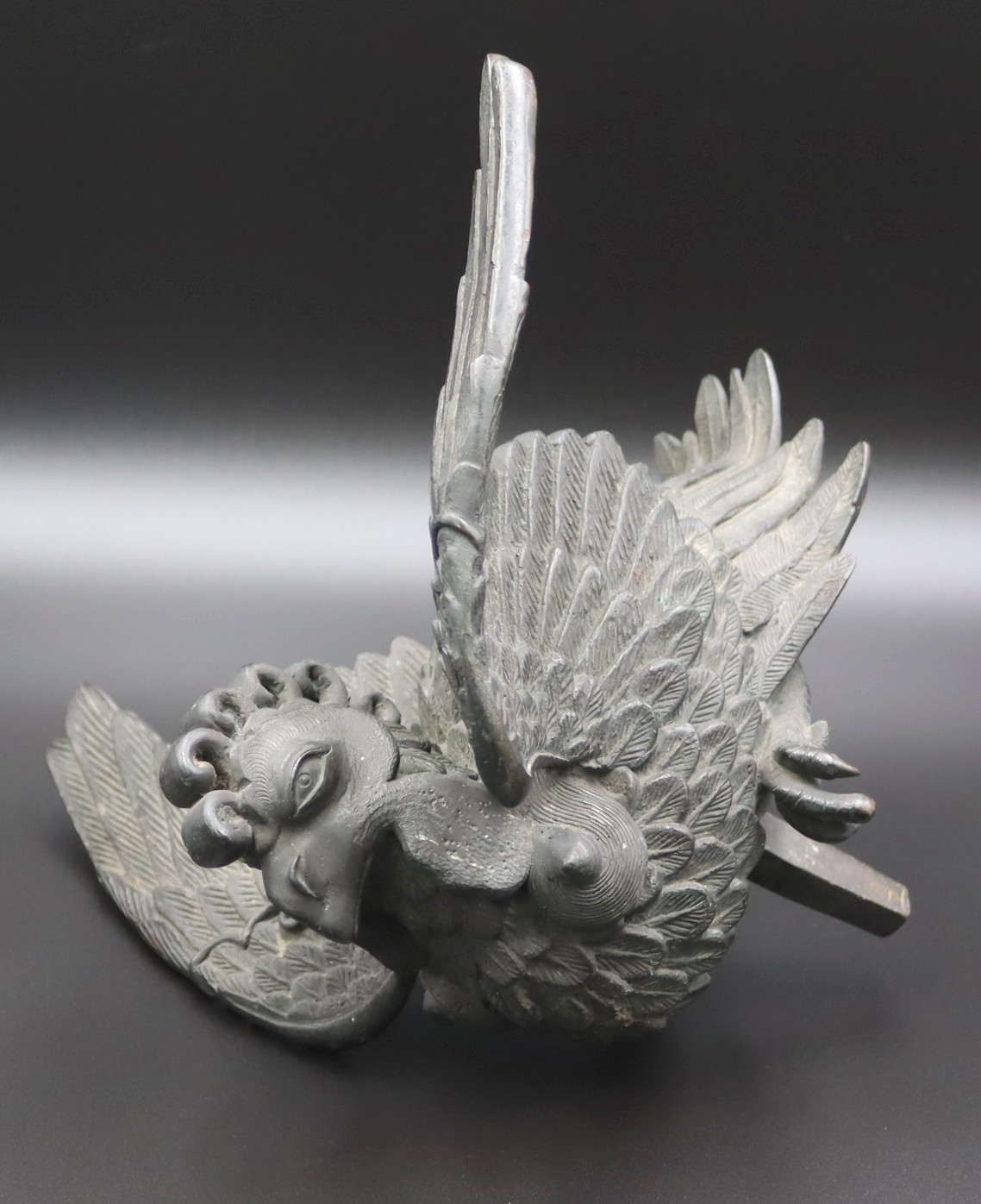 JAPANESE MEIJI BRONZE CHICKEN.