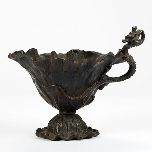 JAPANESE MEIJI BRONZE DRAGON