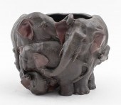 JAPANESE MEIJI BRONZE ELEPHANT