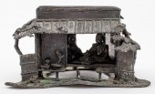 JAPANESE MEIJI BRONZE HOUSE SC