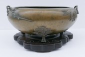 Japanese Meiji Bronze Tripod P