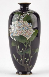 JAPANESE MEIJI CLOISONNE VASE