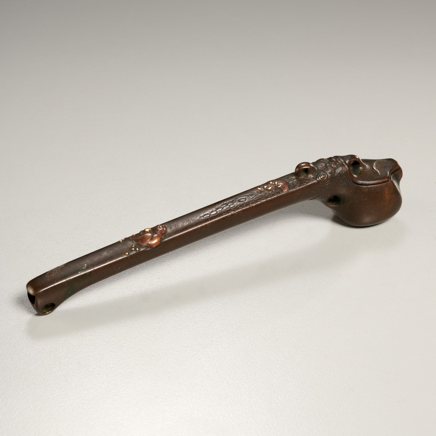 JAPANESE MEIJI MIXED METAL YATATE