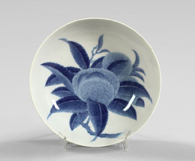 Japanese Meiji Nabashima Blue and