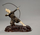JAPANESE MEIJI PERIOD BRONZE A