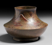 JAPANESE MEIJI PERIOD BRONZE M