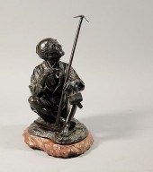 JAPANESE MEIJI PERIOD BRONZE O