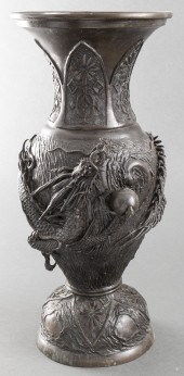 JAPANESE MEIJI PERIOD BRONZE V