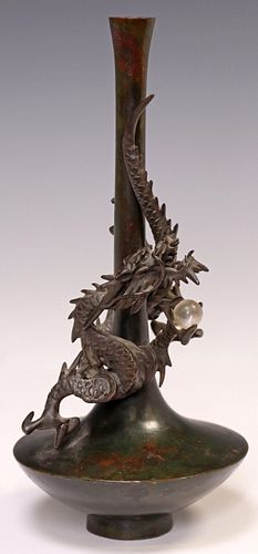 JAPANESE MEIJI PERIOD PATINATED