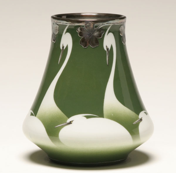Japanese Meiji porcelain vase