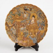 JAPANESE MEIJI SATSUMA PLATTER