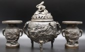 JAPANESE MEIJI STYLE BRONZE IN