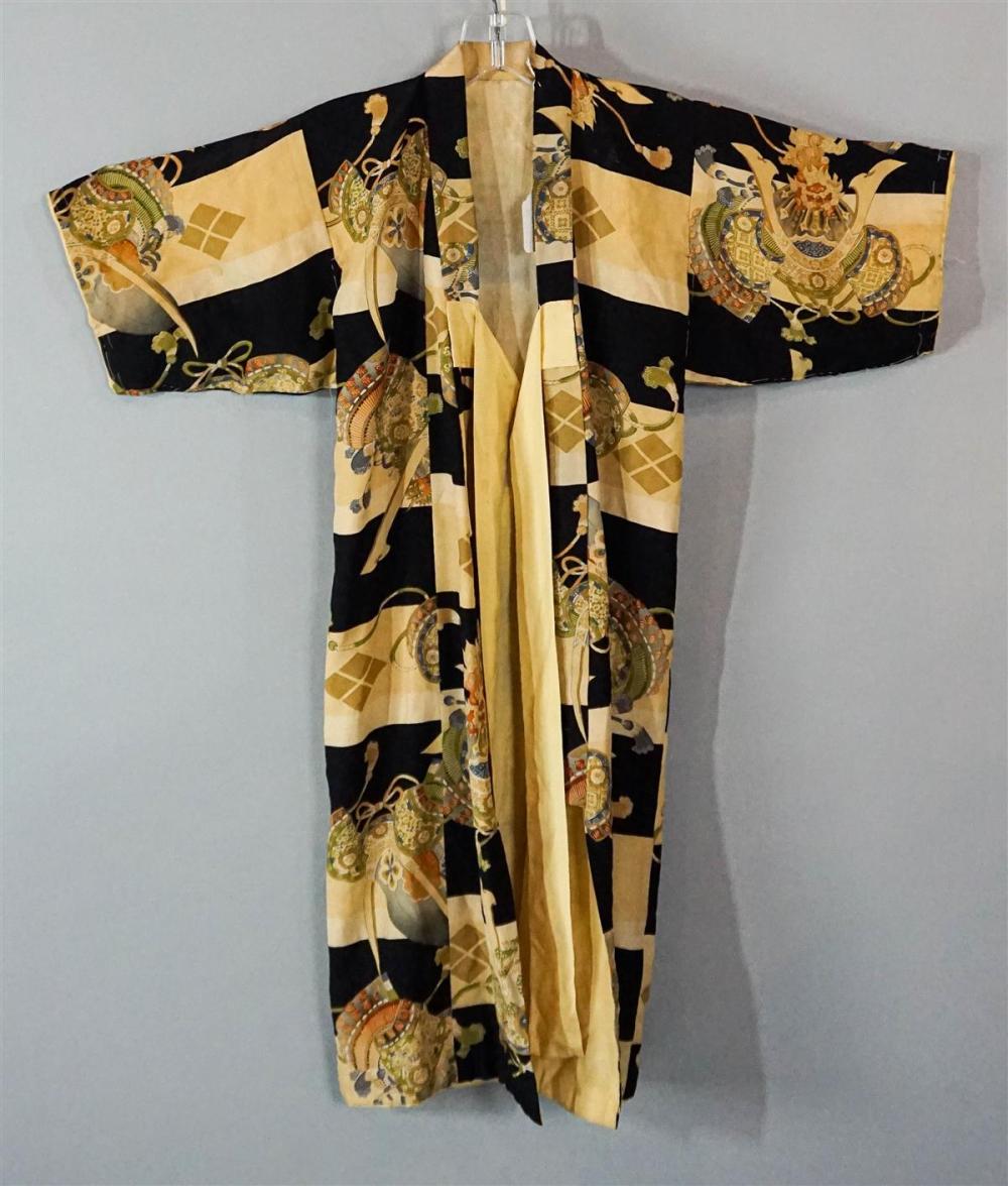 JAPANESE MEISEN KIMONO WOVEN WITH