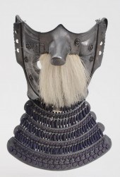 JAPANESE METAL HALF-FACE MASK