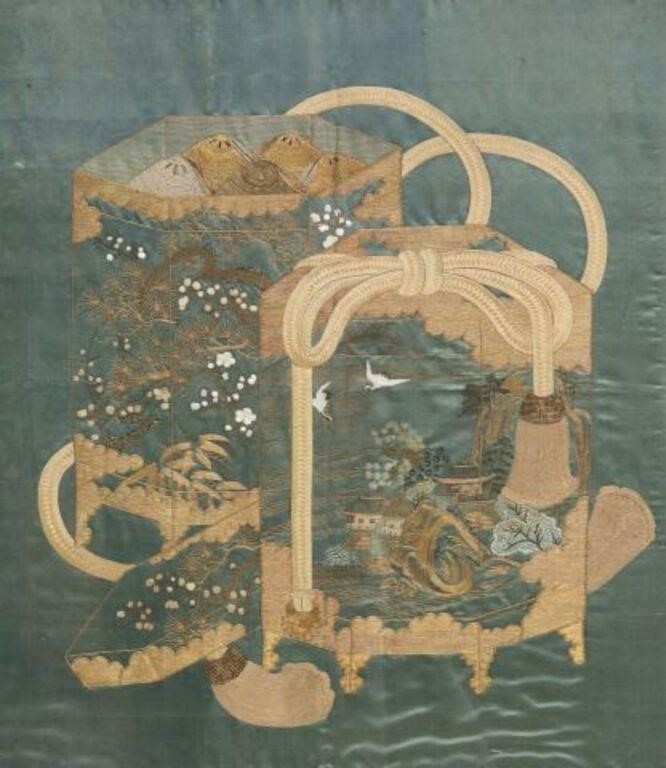 JAPANESE METALLIC THREAD EMBROIDERY