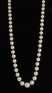JAPANESE MIKIMOTO PEARL AND SI