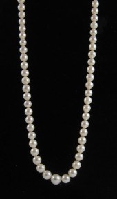 JAPANESE MIKIMOTO PEARL AND SI