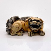 JAPANESE MINIATURE RESIN KOMAI