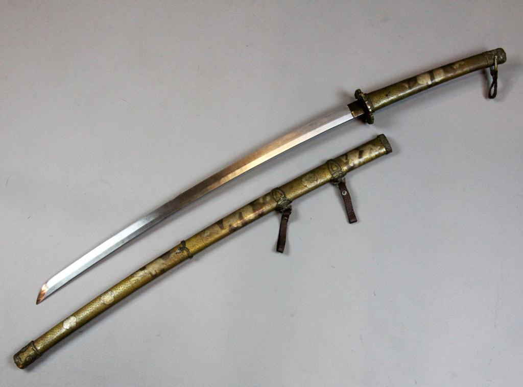 Japanese Mixed Metal KatanaFinely