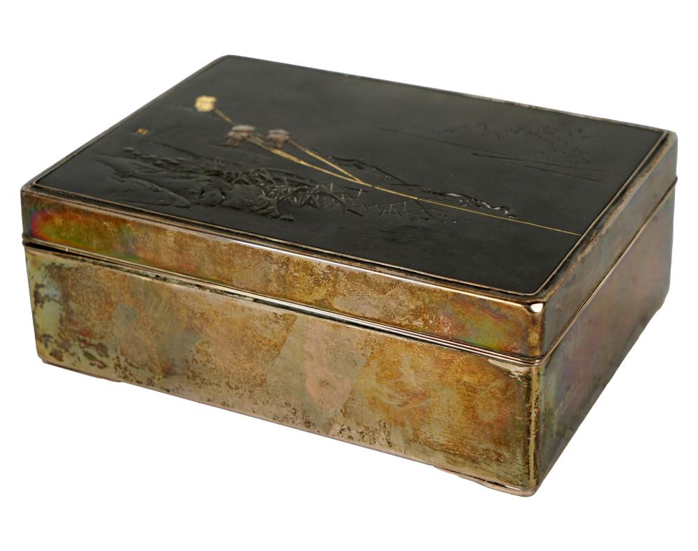 JAPANESE MIXED METALS AND WOOD