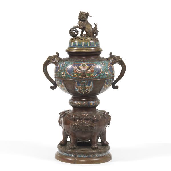 JAPANESE MONUMENTAL BRONZE