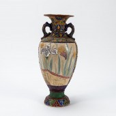 JAPANESE MORIAGE SATSUMA FIGUR