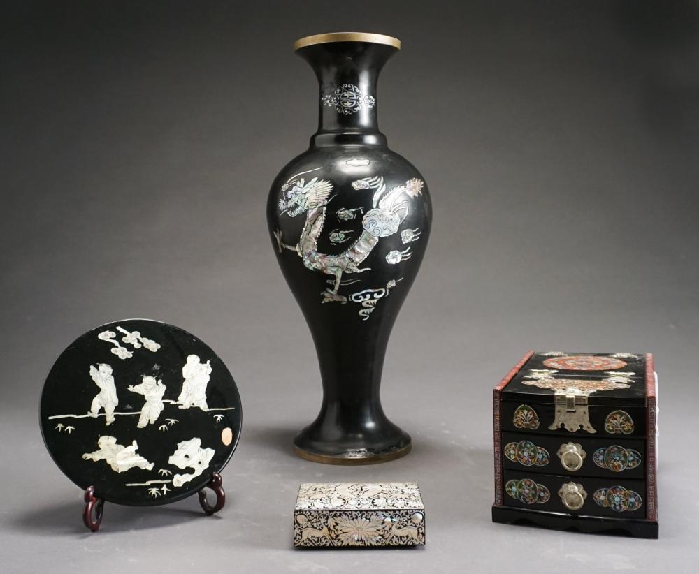 JAPANESE MOTHER OF PEARL INLAID