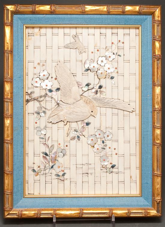 Japanese mother-of-pearl mounted