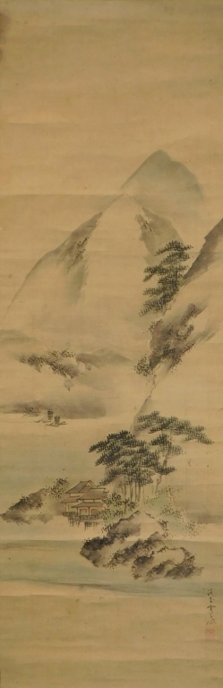 JAPANESE MOUNTAIN HOME HANGING WALL
