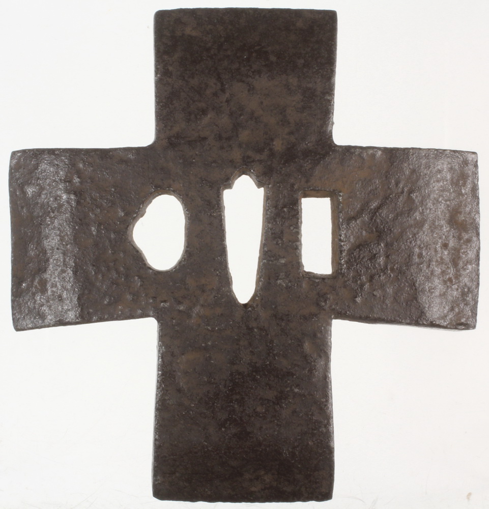 JAPANESE NAMBAN TSUBA - Sword guard