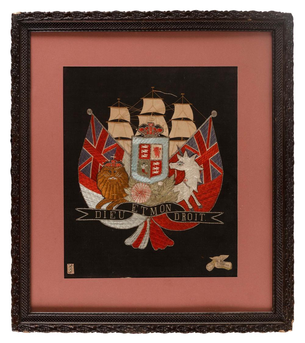 JAPANESE NEEDLEWORK OF A BRITISH