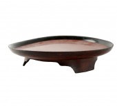 JAPANESE NEGORO LACQUER TRAYth