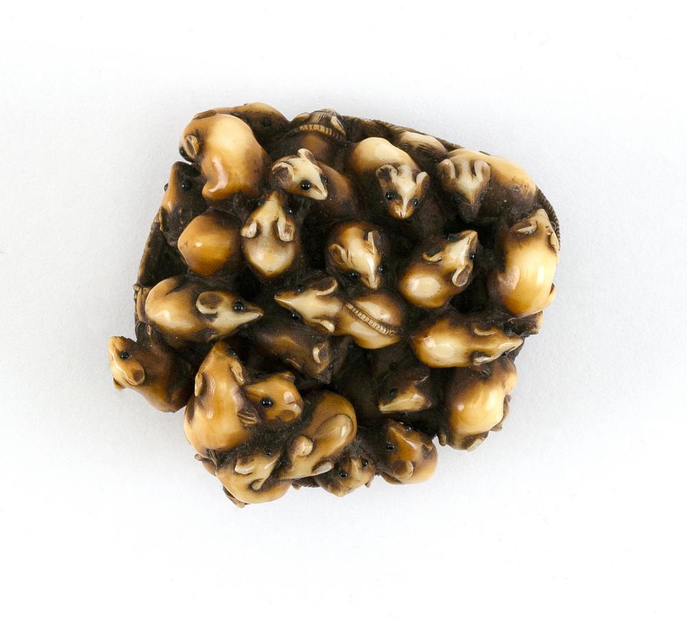 JAPANESE NETSUKE BY MASAMITSU
