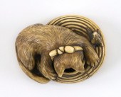 JAPANESE NETSUKE BY MEIGYOKUSA