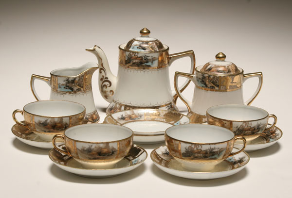 Japanese Nippon porcelain chocolate