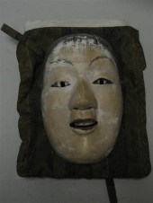 Japanese Noh mask, possibly Do