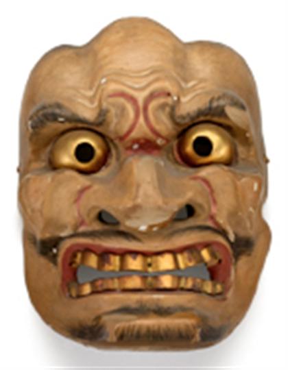 Japanese Noh mask, Shikami   