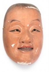 Japanese Noh mask, Shojo    19