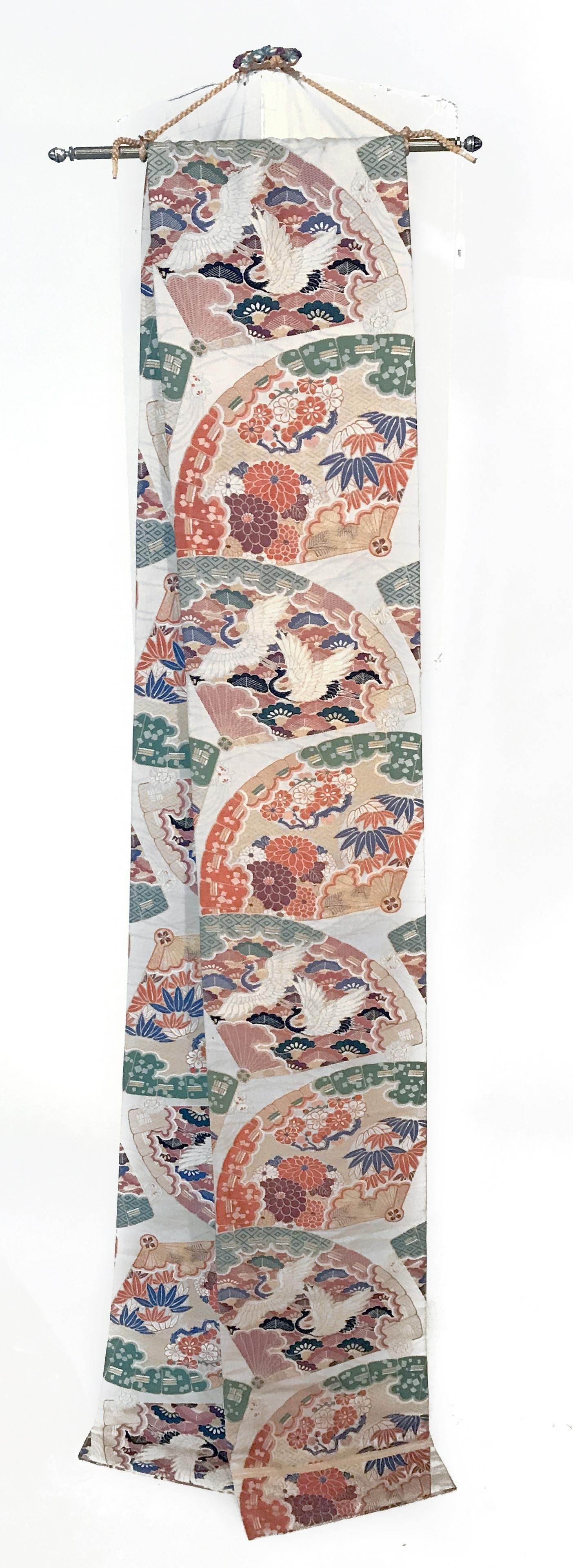 JAPANESE OBI CIRCA 1950. 