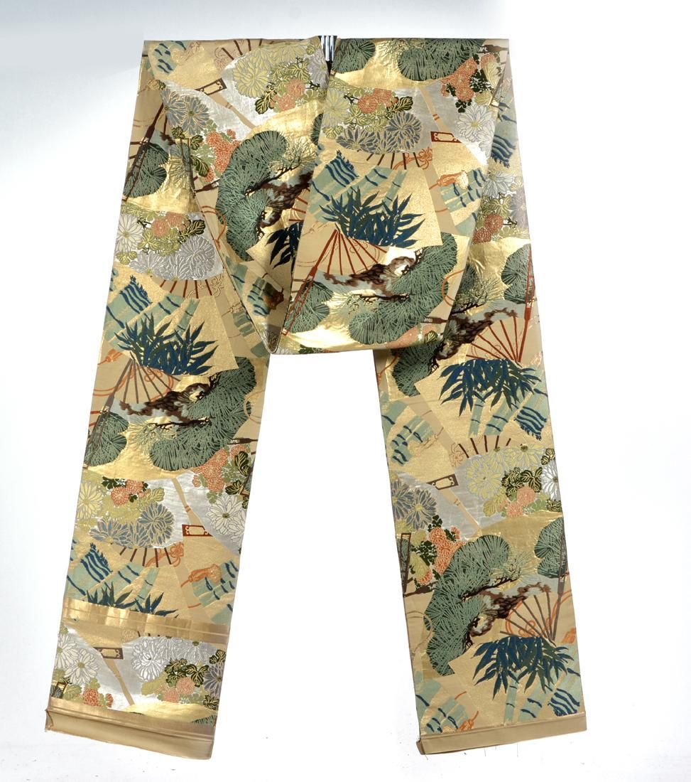 JAPANESE OBI, SILK BROCADE,  APPX