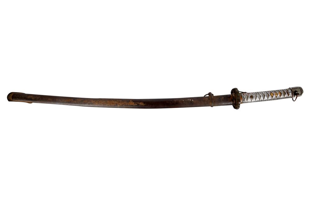 JAPANESE OFFICER SWORDwith marks to