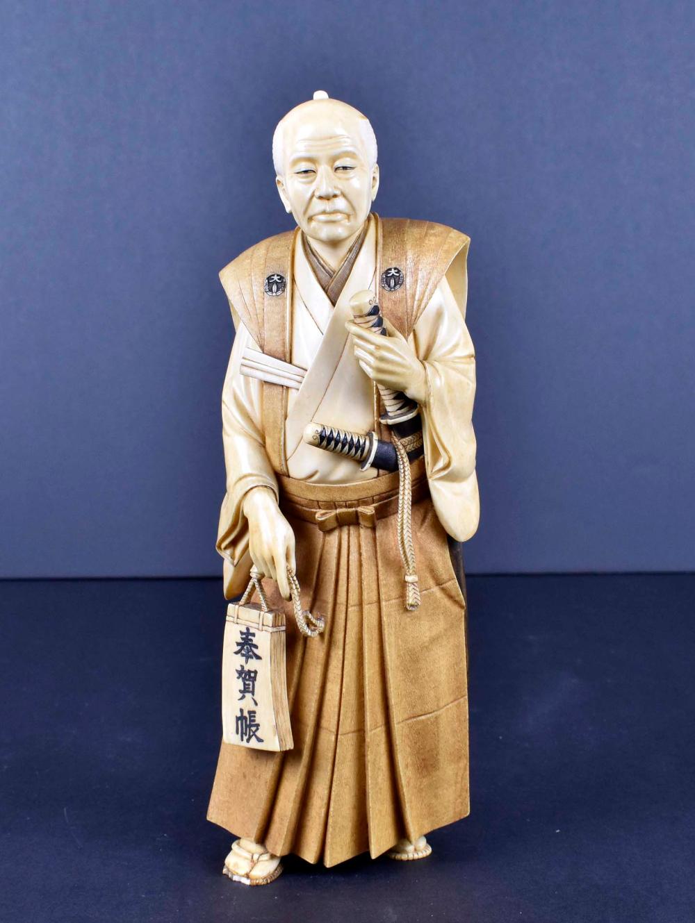 JAPANESE OKIMONO OF A