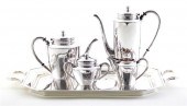 Japanese Okubo silver tea and
