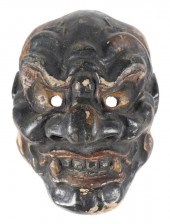 JAPANESE ONI MASKAntique Japan